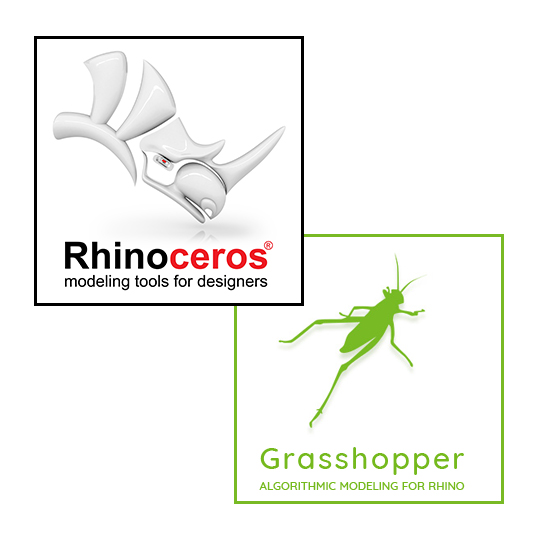 Rhino Grasshopper 3D programinė įranga