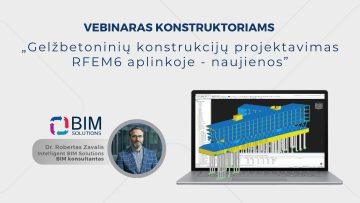 Gelžbetoninių konstrukcijų projektavimas RFEM6 aplinkoje
